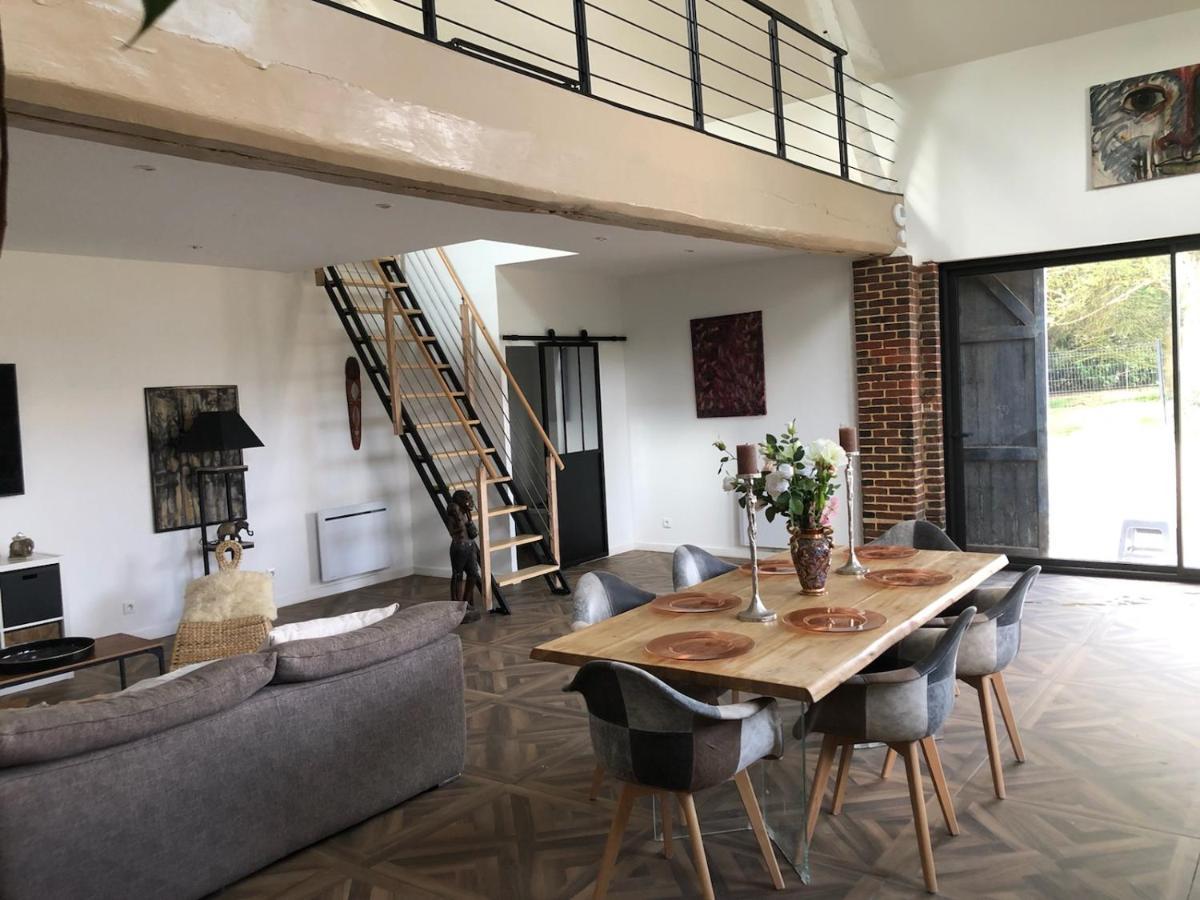 Gite Dans Un Haras Emanville Exteriör bild