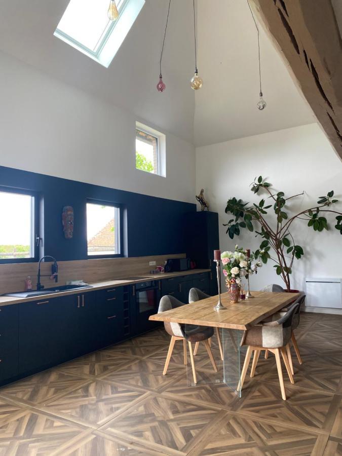 Gite Dans Un Haras Emanville Exteriör bild